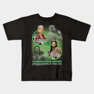 Rhodes vs Reigns 2 Kids T-Shirt